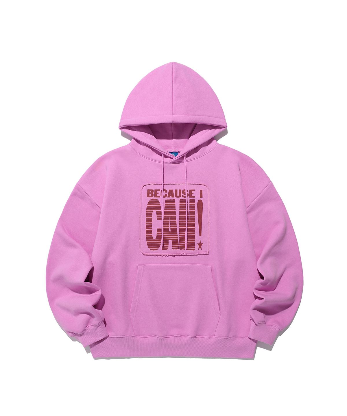 이스트쿤스트(ISTKUNST) CAN APPLIQUE HOODIE_PINK(IK2EFMM410A)