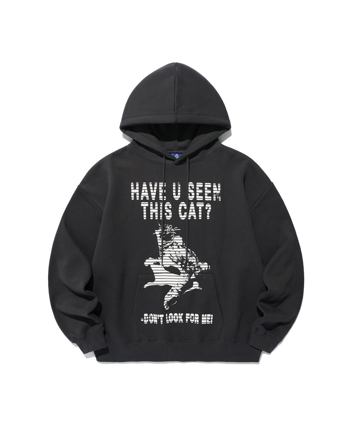 이스트쿤스트(ISTKUNST) HAVE SEEN HOODIE_CHARCOAL(IK2EFMM409A)