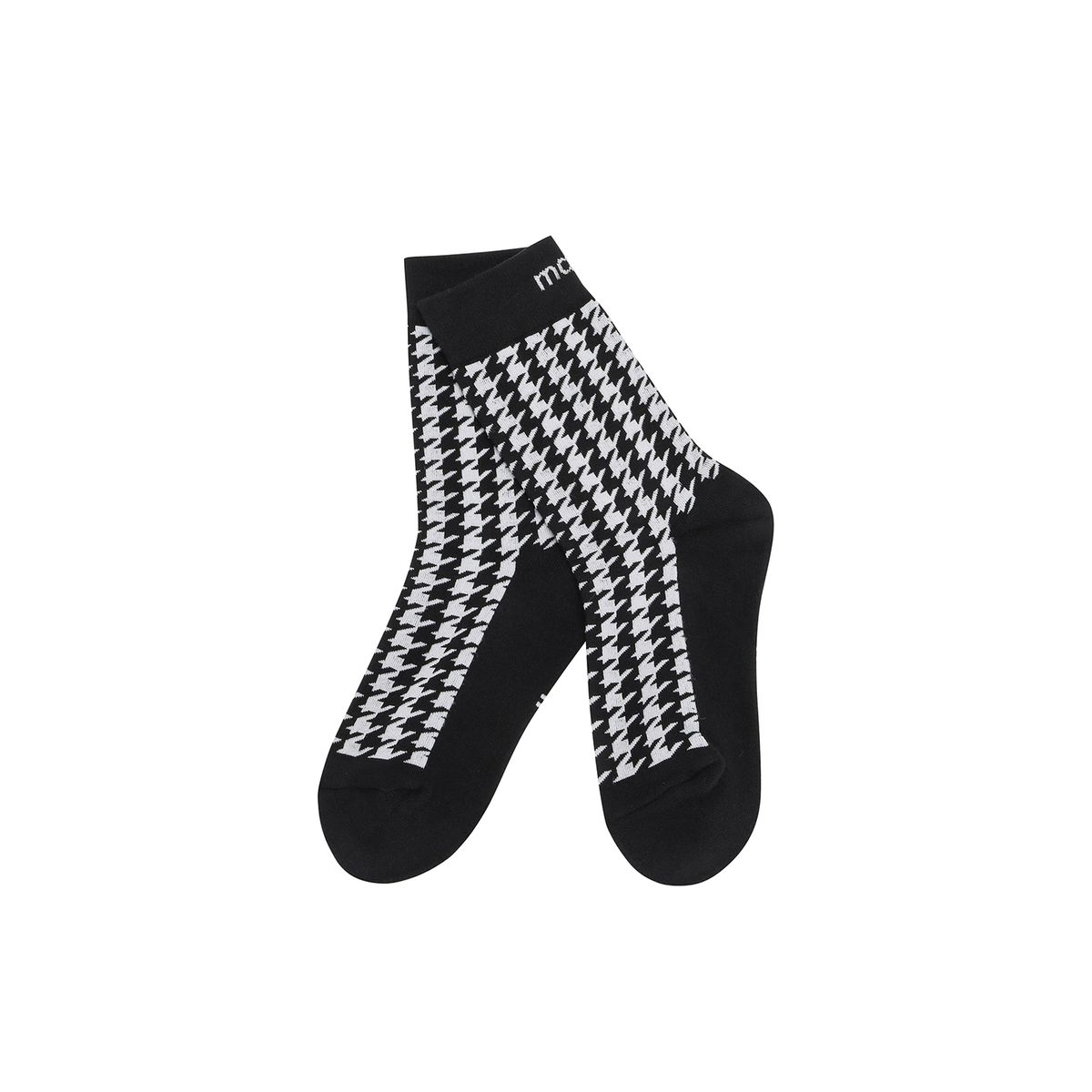 마틴골프(MARTINE GOLF) Jacquard Check Socks_BLACK