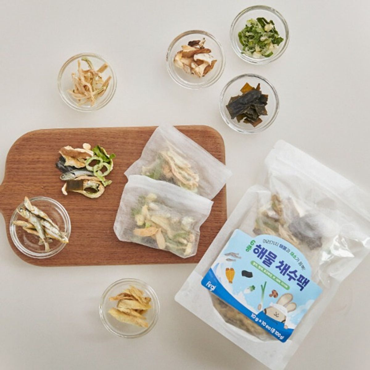 퍼기(FIRGI) 6종 해물 채수팩(10g*10ea)