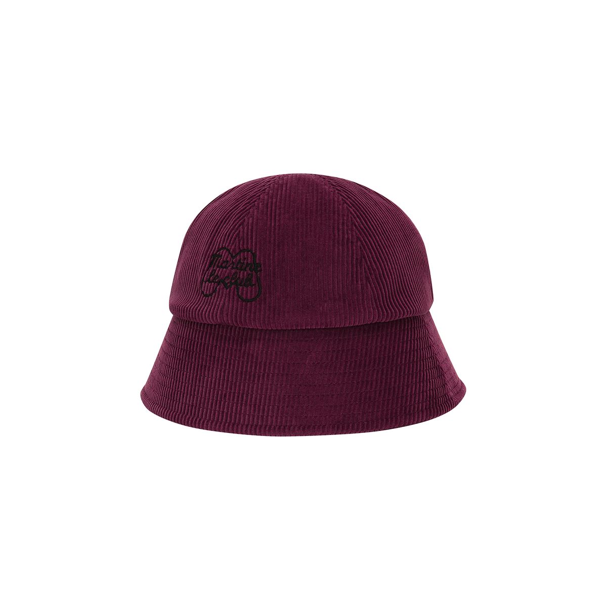 마틴골프(MARTINE GOLF) Symbol Corduroy Bucket Hat_BURGUNDY
