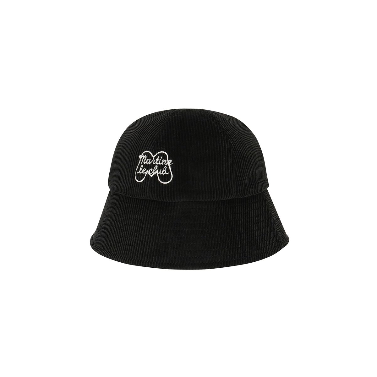 마틴골프(MARTINE GOLF) Symbol Corduroy Bucket Hat_BLACK
