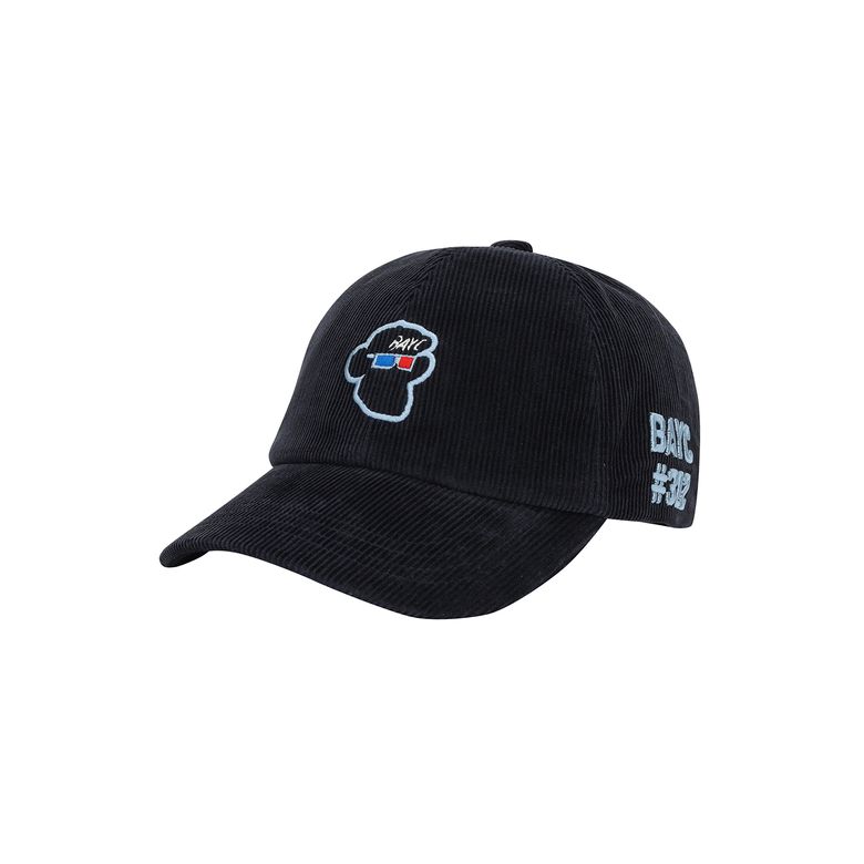 BAYC Corduroy Ball Cap_NAVY (Men)