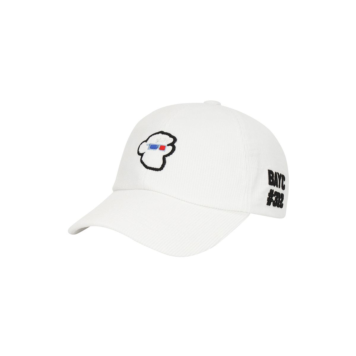 마틴골프(MARTINE GOLF) BAYC Corduroy Ball Cap_WHITE (Men)