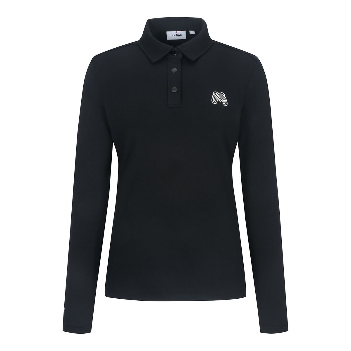 마틴골프(MARTINE GOLF) Polo Neck T shirts _BLACK