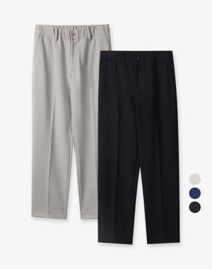 [2 PACK] WOBO 오프 슬랙스