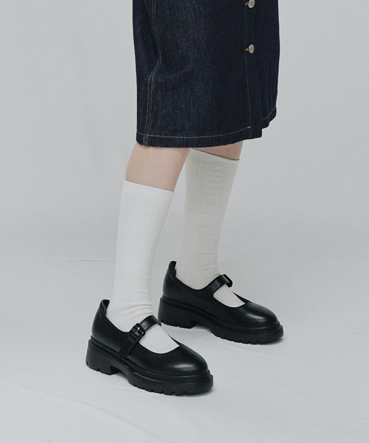 마크모크(MAC MOC) Breeze 3Color 캐쥬얼라인 쿠션 메리제인 4Cm