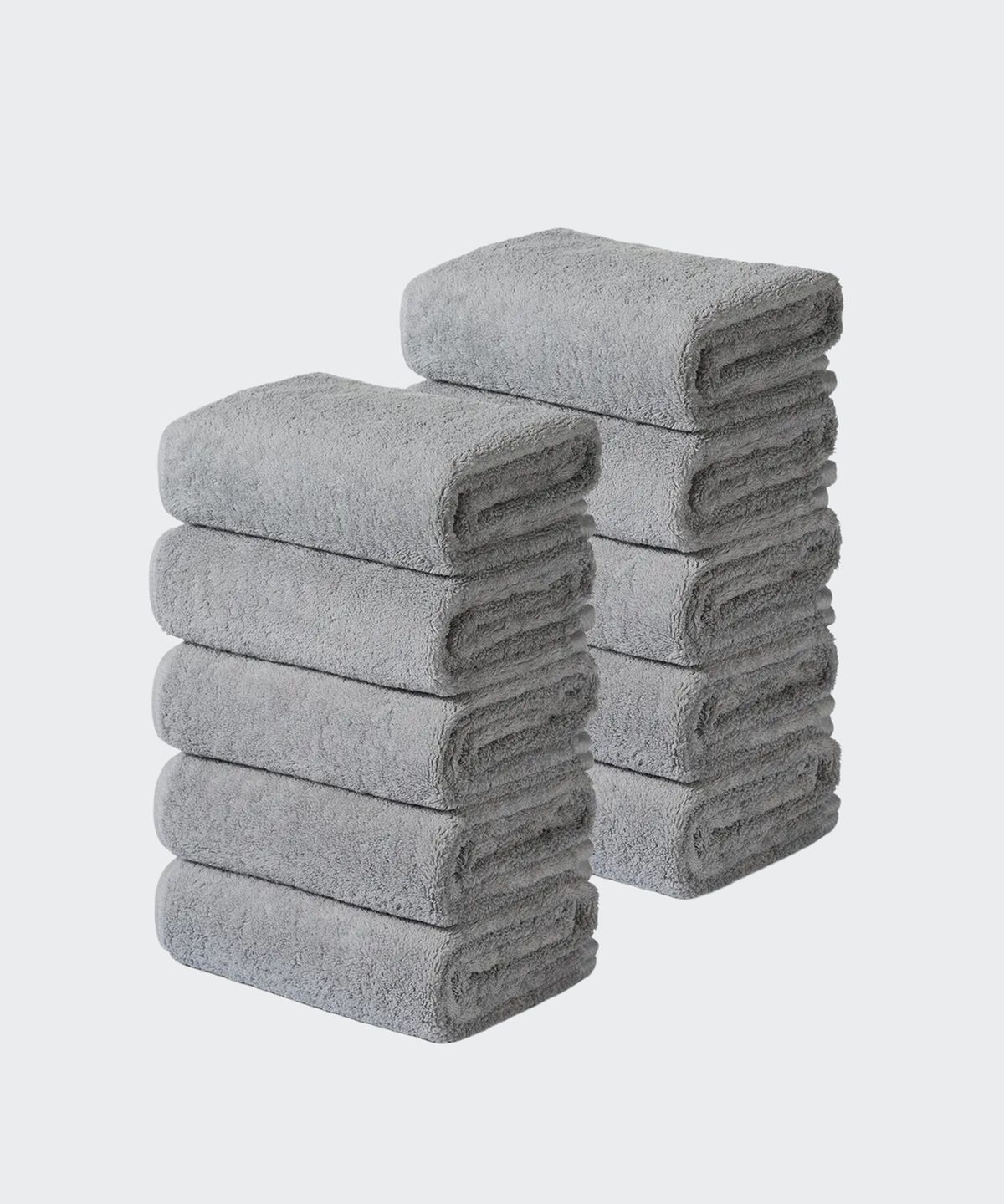 무신사 스탠다드 홈 & 프로덕트(MUSINSA STANDARD HOME & PRODUCTS) 40수 200g 호텔 수건 10팩 [라이트그레이]