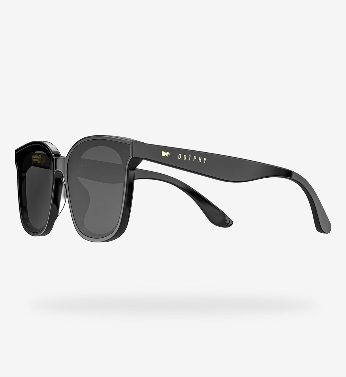 페달레(PEDALE) Fancy Square Acetate Sunglasses 팬시 스퀘어 선글라스-블랙