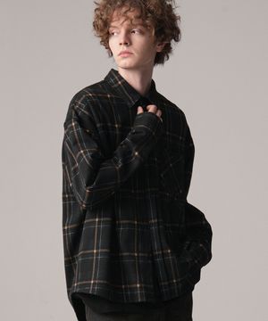 Billy Check Shirt BLACK