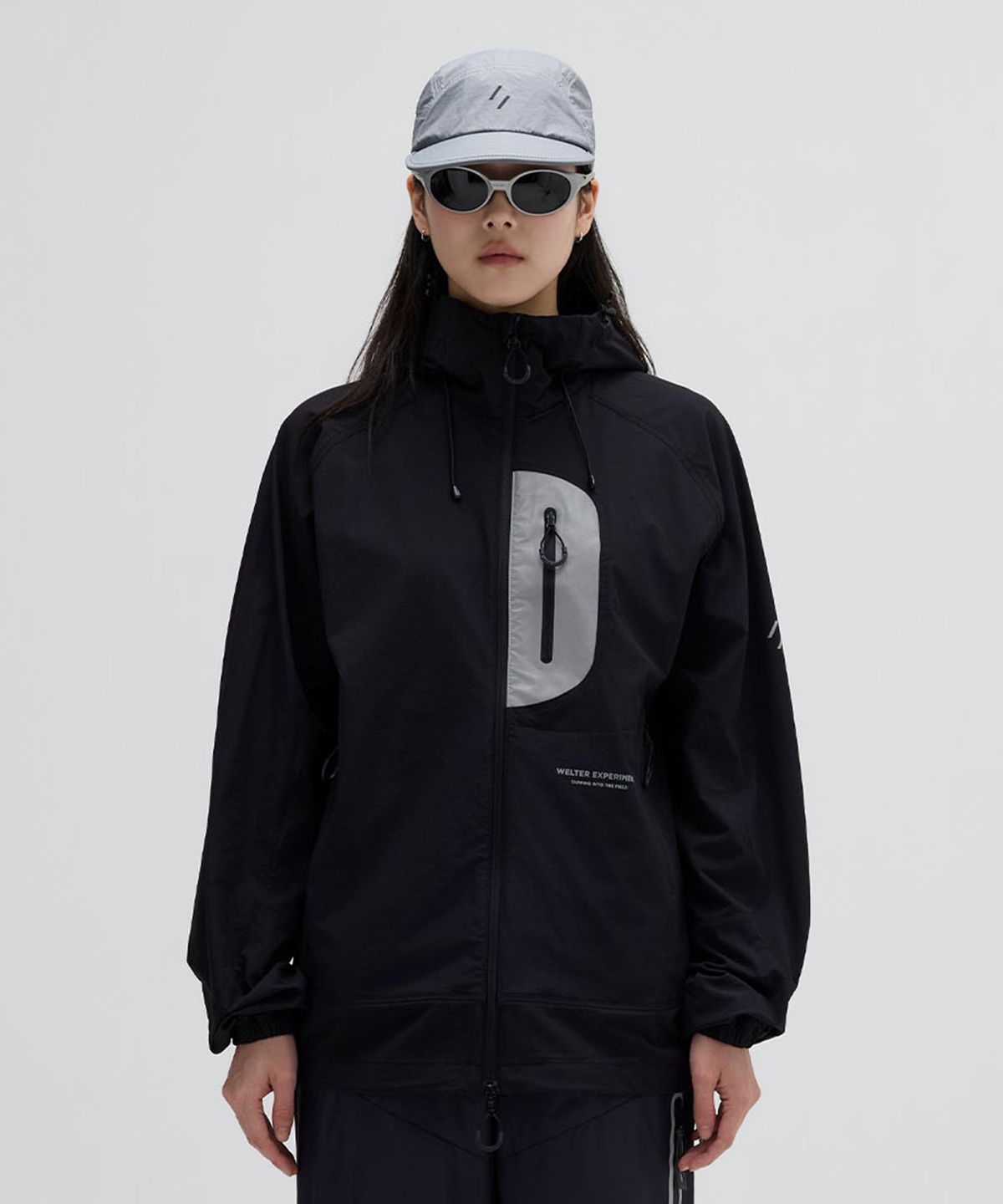 웰터 익스페리먼트(WELTER EXPERIMENT) RIPSTOP STRETCH SOFT SHELL JACKET_BLACK_WOL069