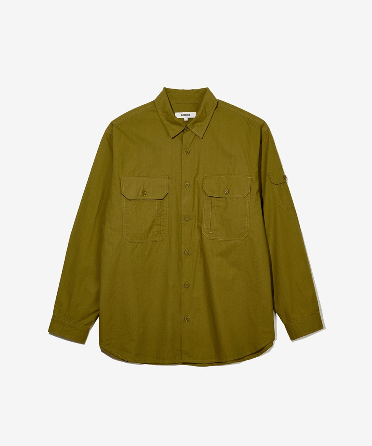 논타입(NONTYPE) COMFY 3PK SHIRTS (OLIVE)