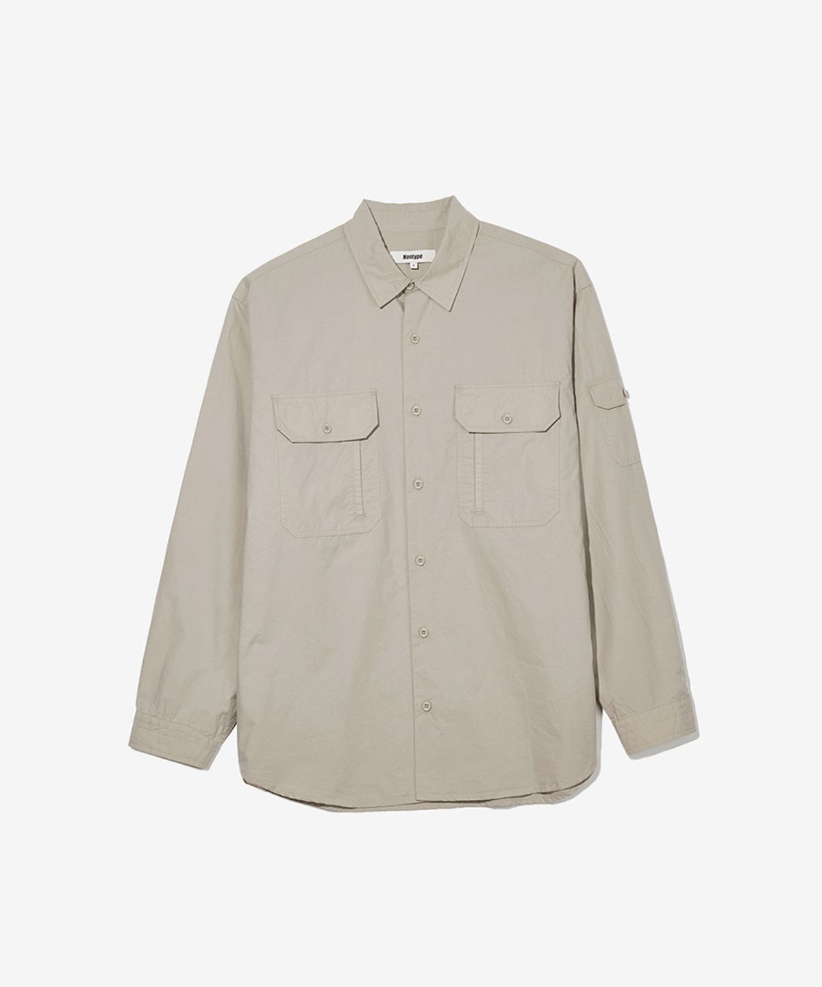 논타입(NONTYPE) COMFY 3PK SHIRTS (BEIGE)