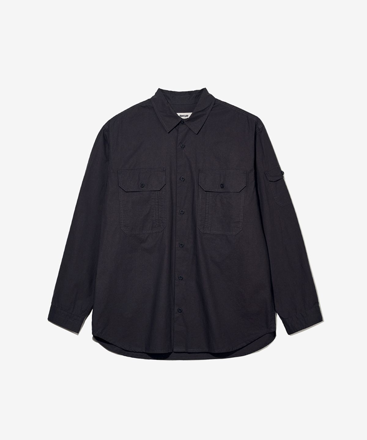 논타입(NONTYPE) COMFY 3PK SHIRTS (CHARCOAL)