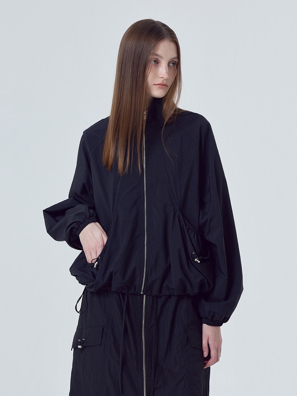 ジャケット ETMON Double Pocket Wind Jumper, Brown MUSINSA | ETMON Double Pocket Wind Jumper, Black