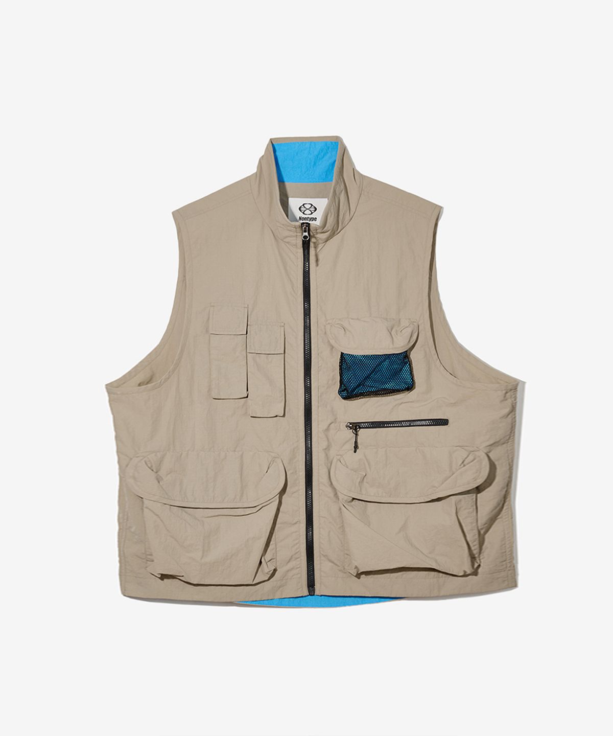 논타입(NONTYPE) FISHING MESH VEST (BEIGE)