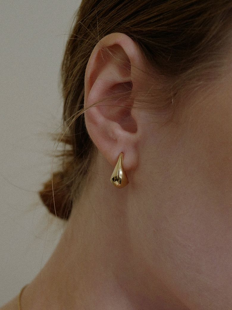 crochet ring earring
