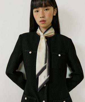 Lucir zu Silk Twillies Scarf (ivory)