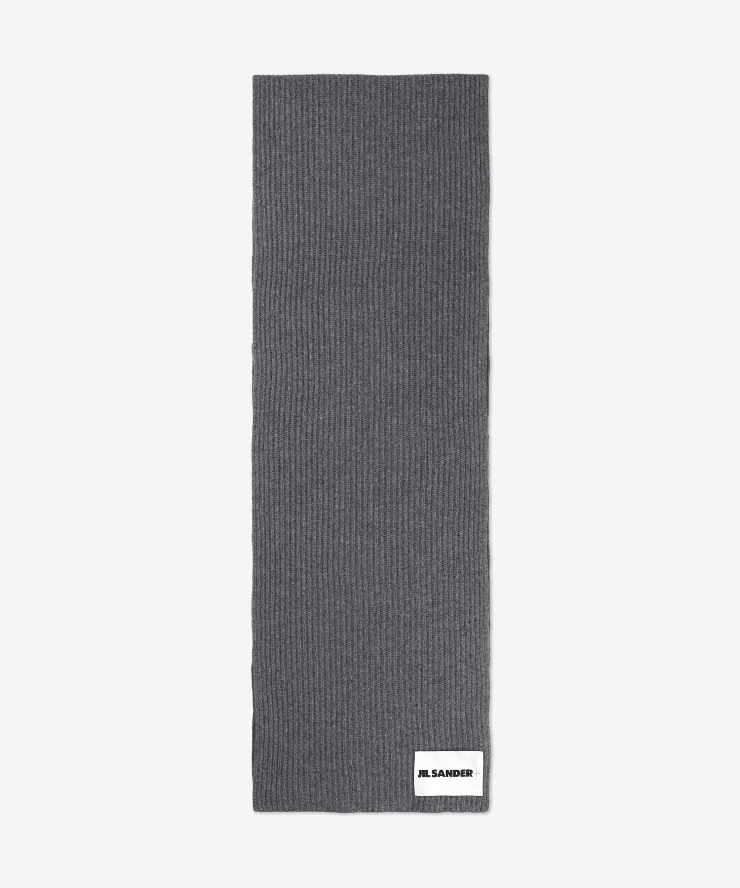 MUSINSA | JIL SANDER 100% Wool Gole Scarf - Grey