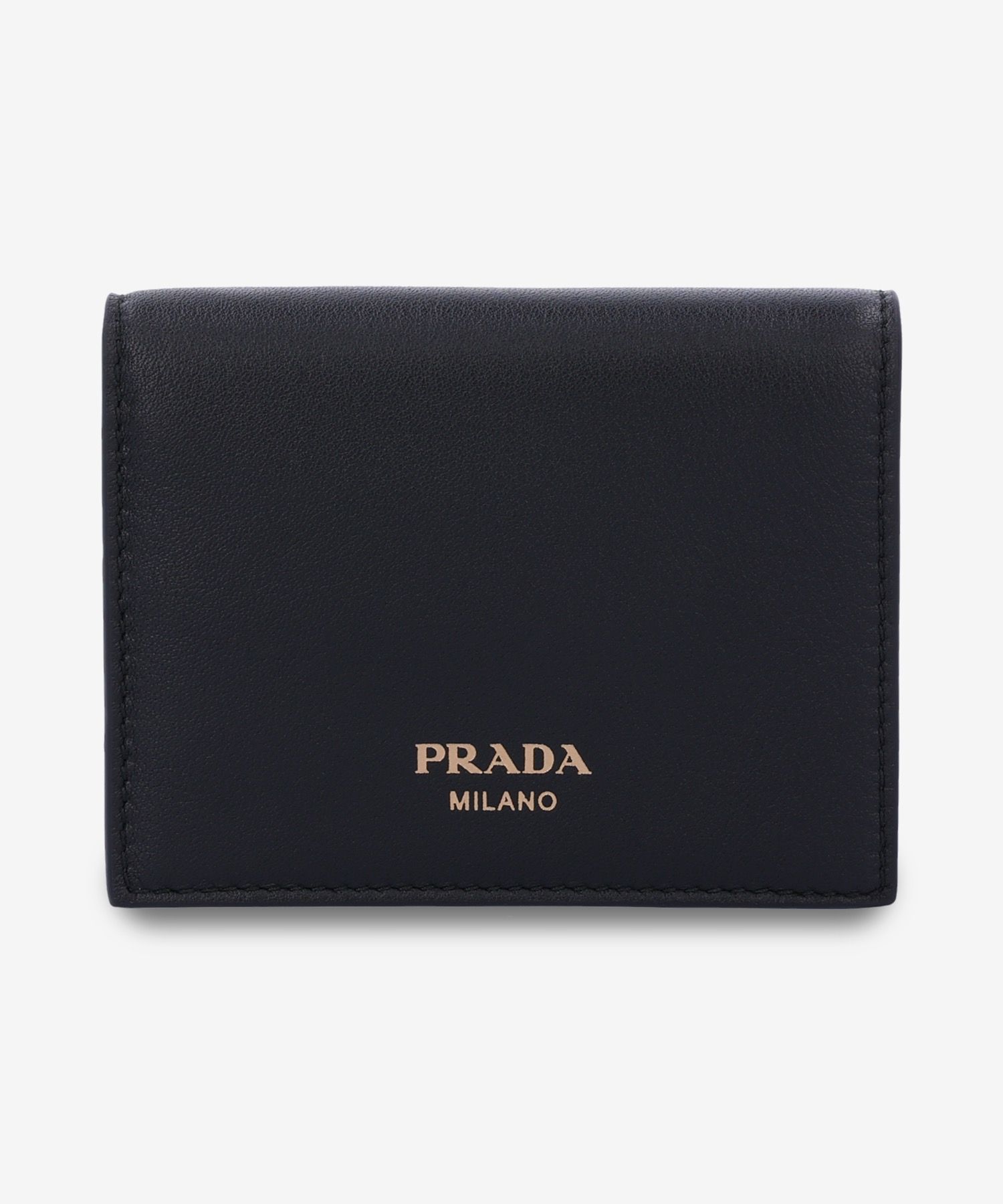 ★PRADA★ Gold l Logo Wallet Black 1MV2042CYSF0002 1MV20 MUSINSA | PRADA Gold Metal Logo Wallet - Black / 1MV2042CYSF0002