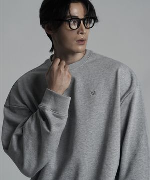 파이핑 루즈핏 맨투맨