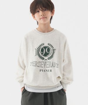 1997 프린트 오버핏 맨투맨 (오트밀)