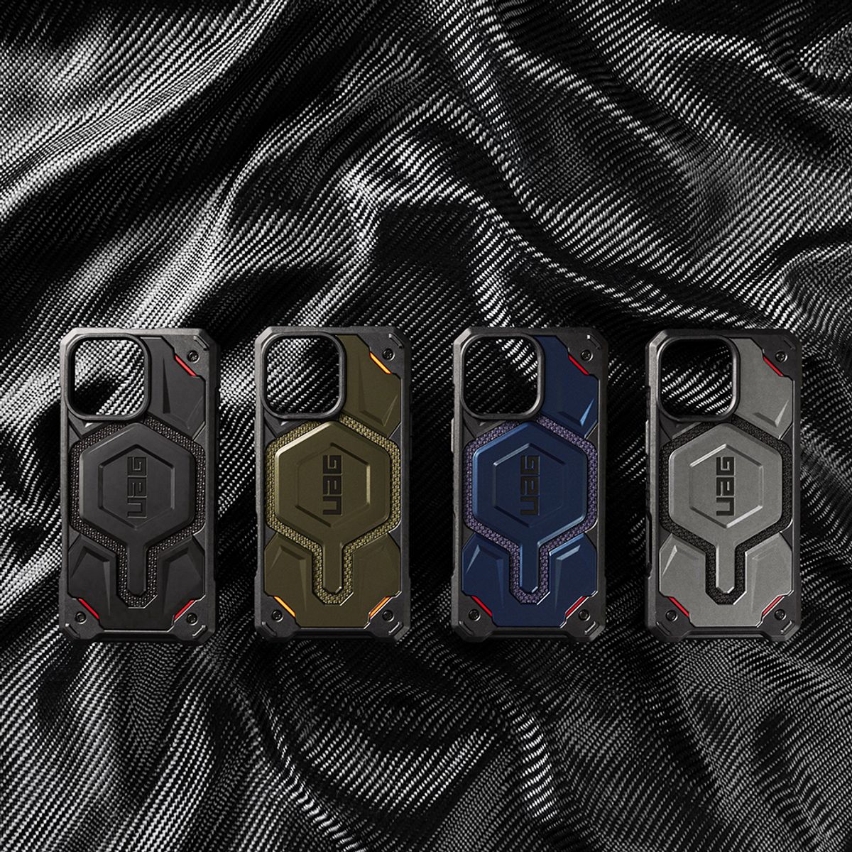 유에이지(UAG) 아이폰16 플러스 프로 프로맥스 모나크 케블라 맥세이프 케이스