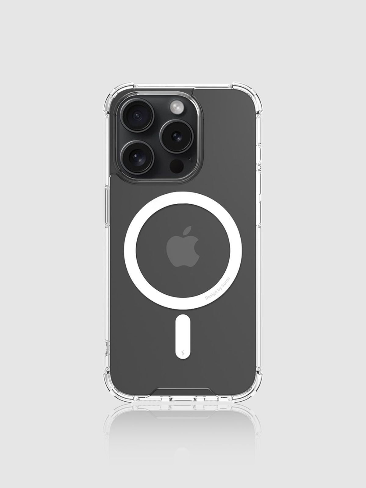 디자인스킨(DESIGNSKIN) 아이폰16/프로/프로맥스 초강력 맥세이프 케이스  올클리어 울트라