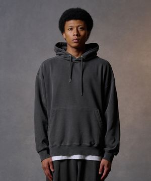 피그먼트 오버핏 후드