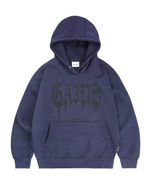 고딕 로고 후드티_퍼플