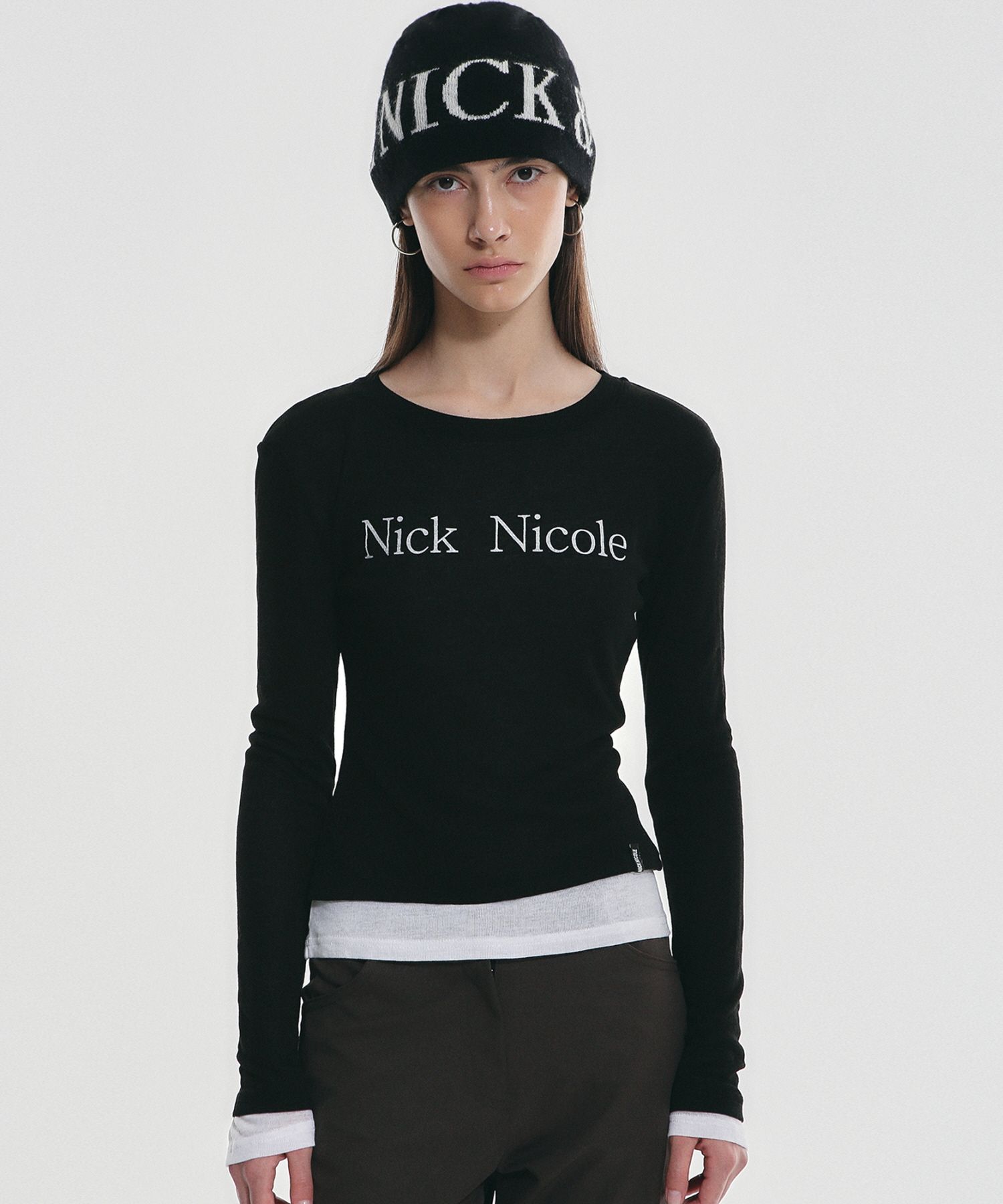 MUSINSA | NICK&NICOLE DOUBLE LAYERED LONG SLEEVE TOP_7 COLOR