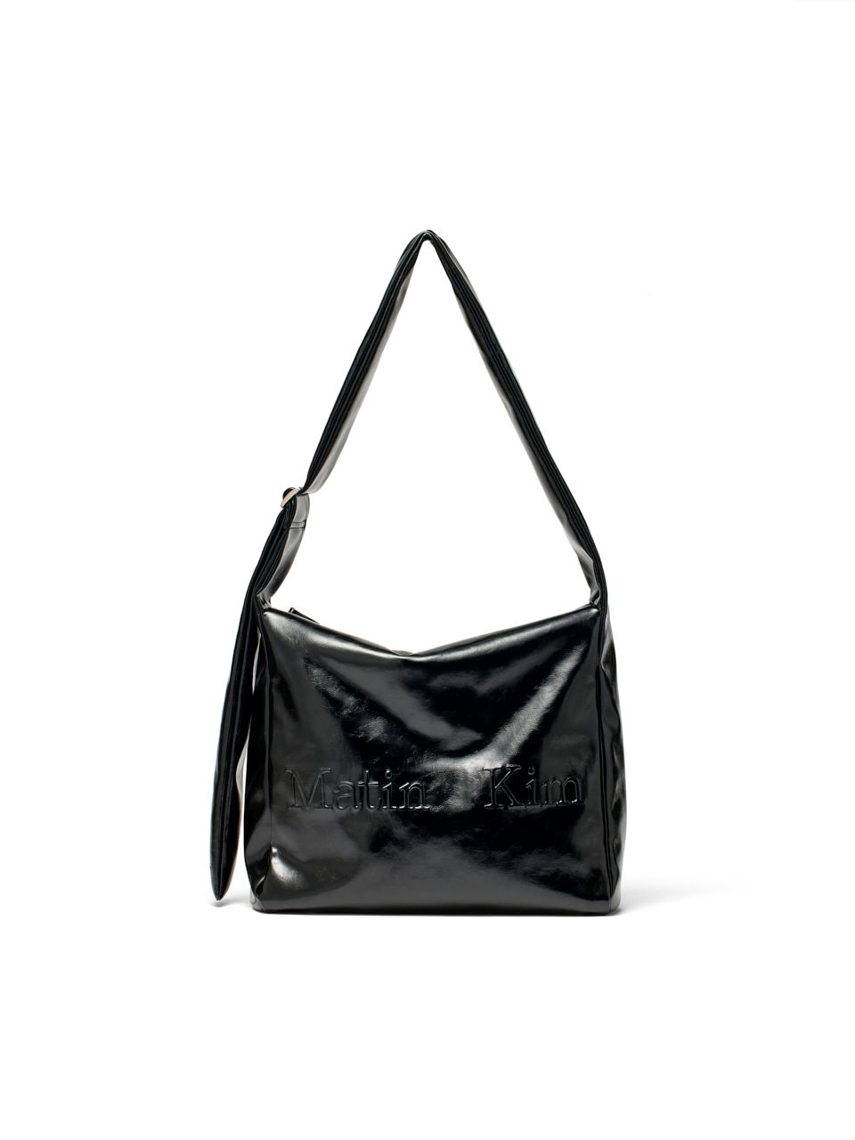 Matin Kim BUCKLE STRAP SHOULDER BAG