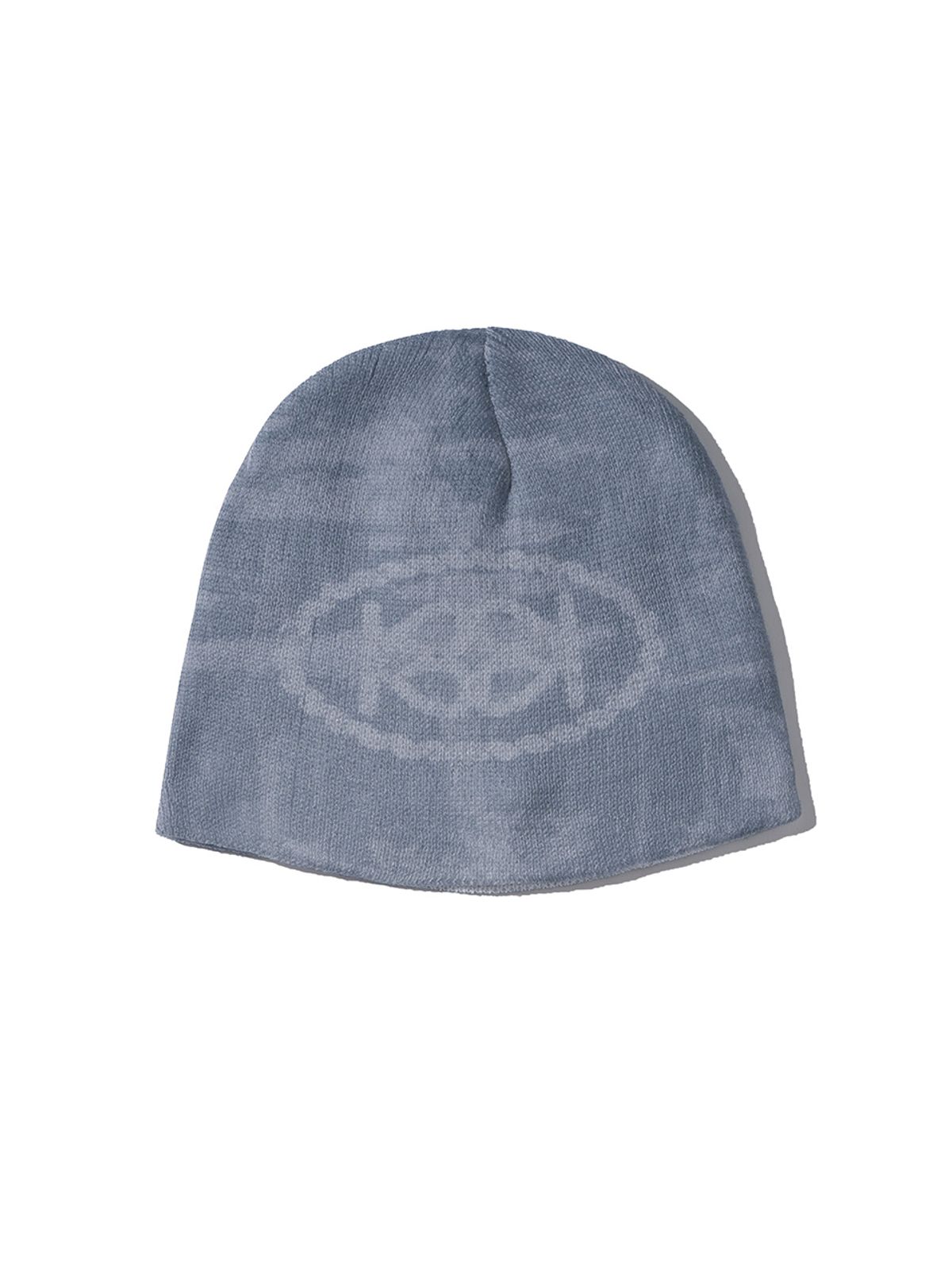 기준(KIJUN) Print Knit Beanie UNISEX Dusty Blue