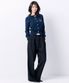 [서예지 PICK] DOUBLE WAISTBAND SLACKS_BLACK