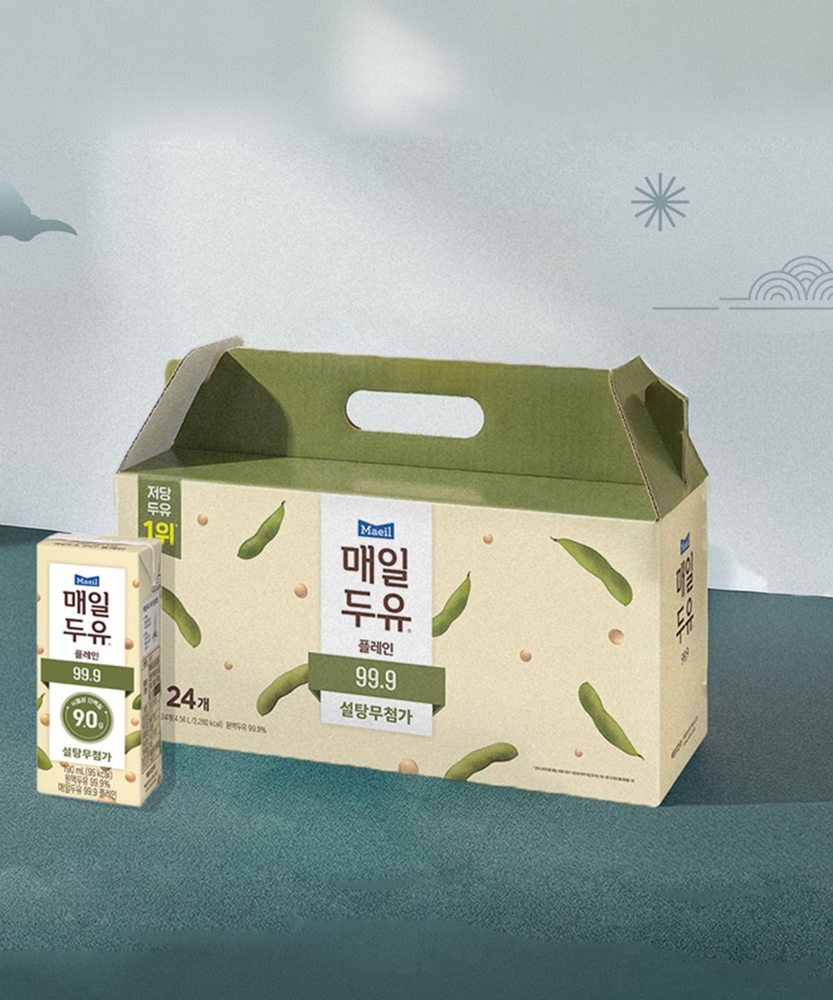 매일두유(MAEILSOYMILK) 매일두유 99.9 190ml 24팩 선물세트