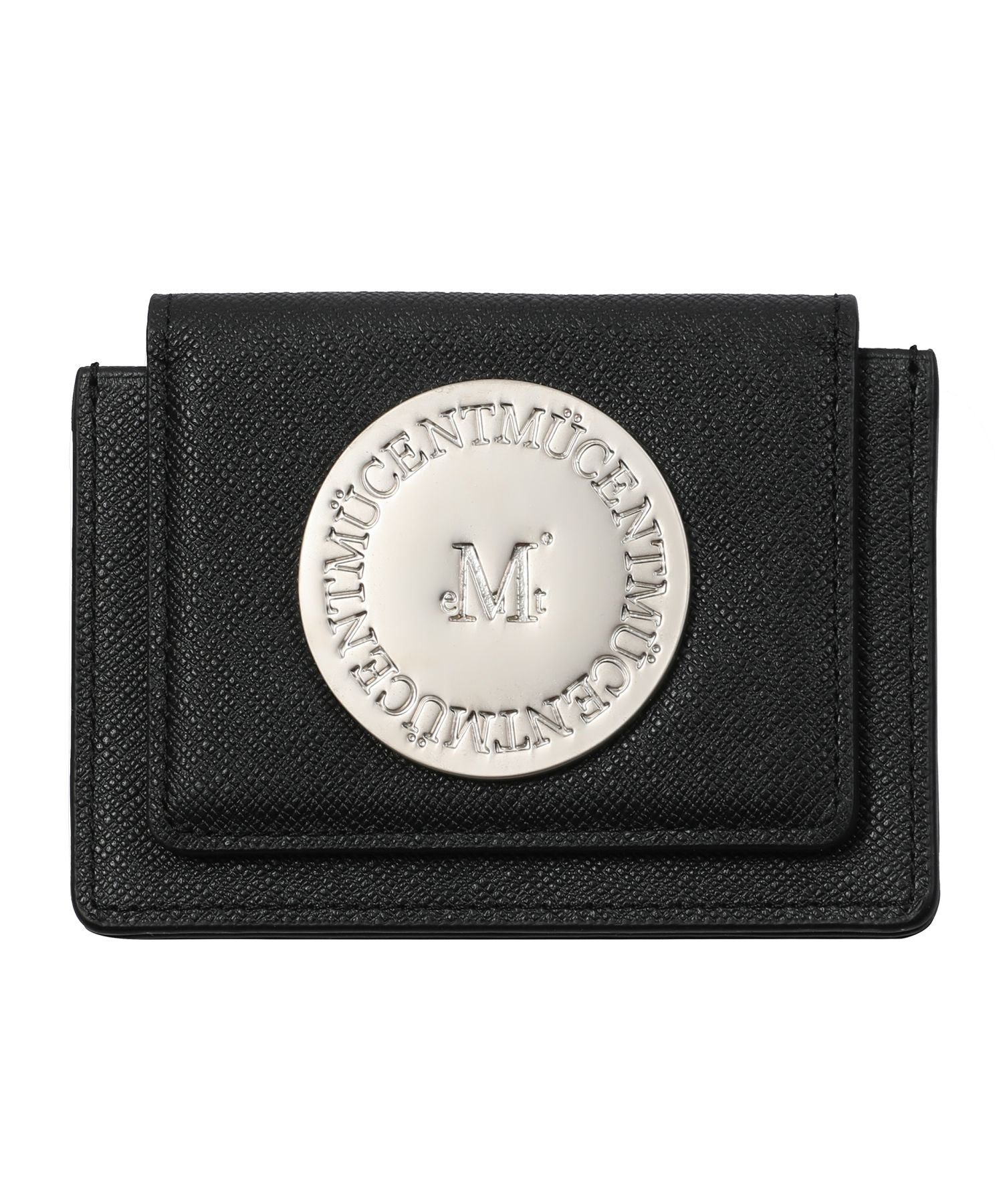 ◇MUCENT◇ Cover Signature l Logo Saffiano Accordion Wal MUSINSA | MUCENT Main Symbol Metal Logo Saffiano Accordion