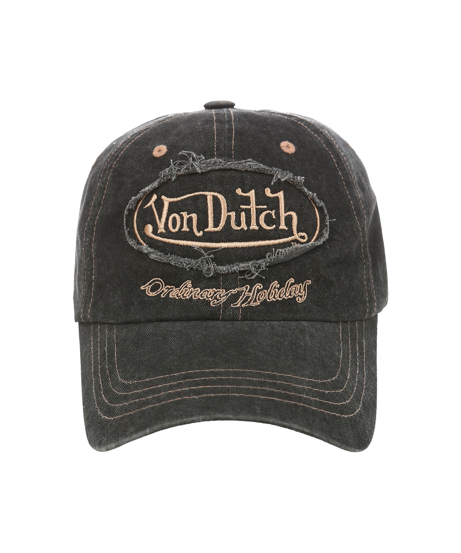 MUSINSA公式 | ORDINARY HOLIDAY [VONDUTCH] フリンジステッチキャップ