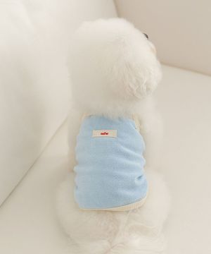 소프트 테리 탑 - 스카이블루