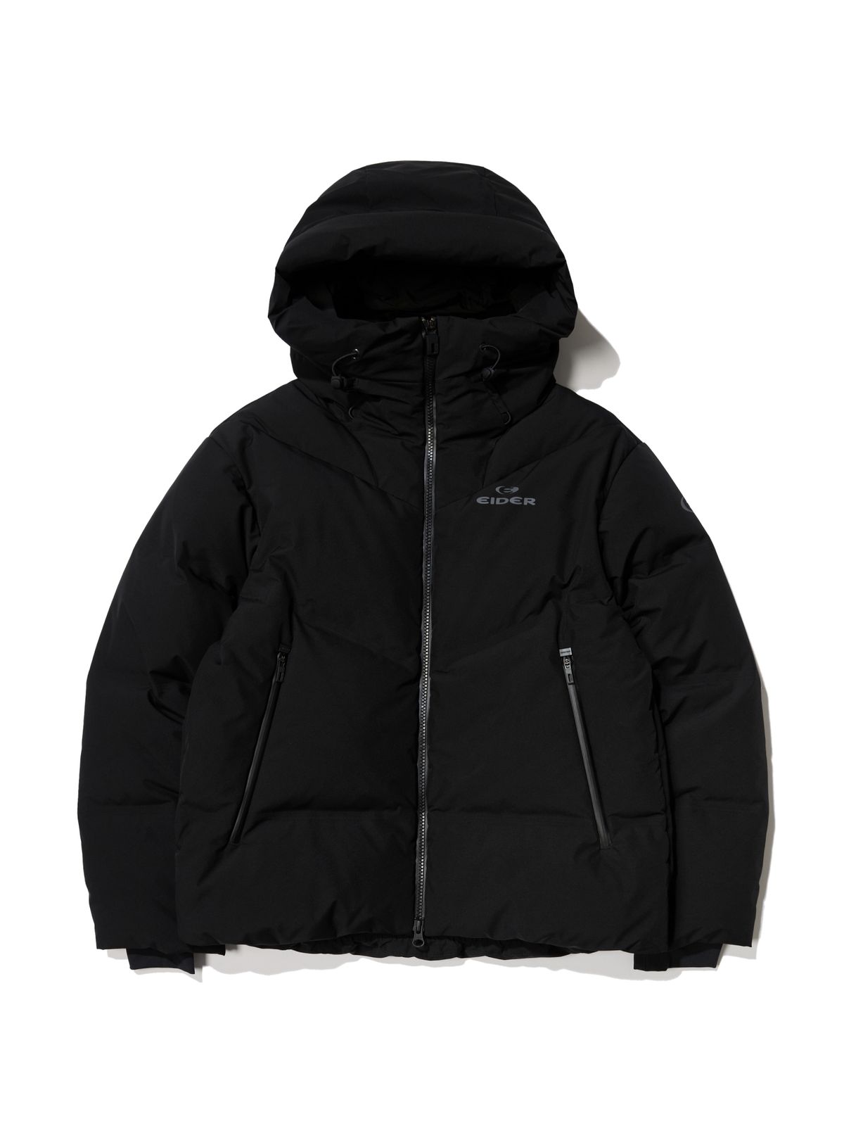 아이더(EIDER) CIRCULART (써큘라트) β 테크니컬 푸퍼 다운 자켓_Black