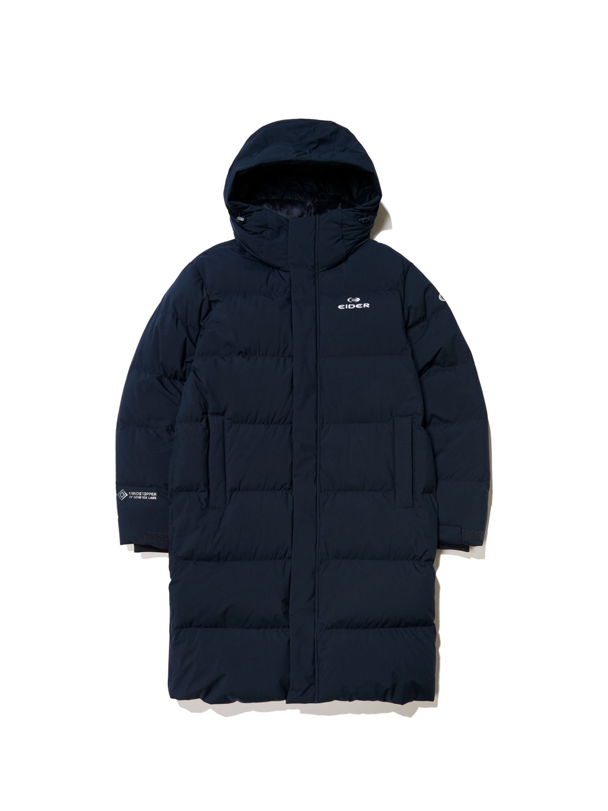 아이더(EIDER) STELOL S (스테롤 S) UNI 윈드스타퍼 롱 다운 자켓_Carbon