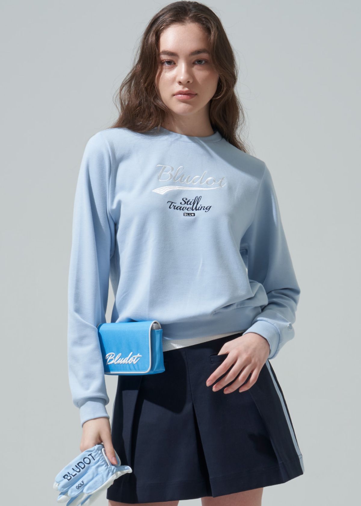 블루닷(BLUDOT) 라운드넥 스웻셔츠_SB