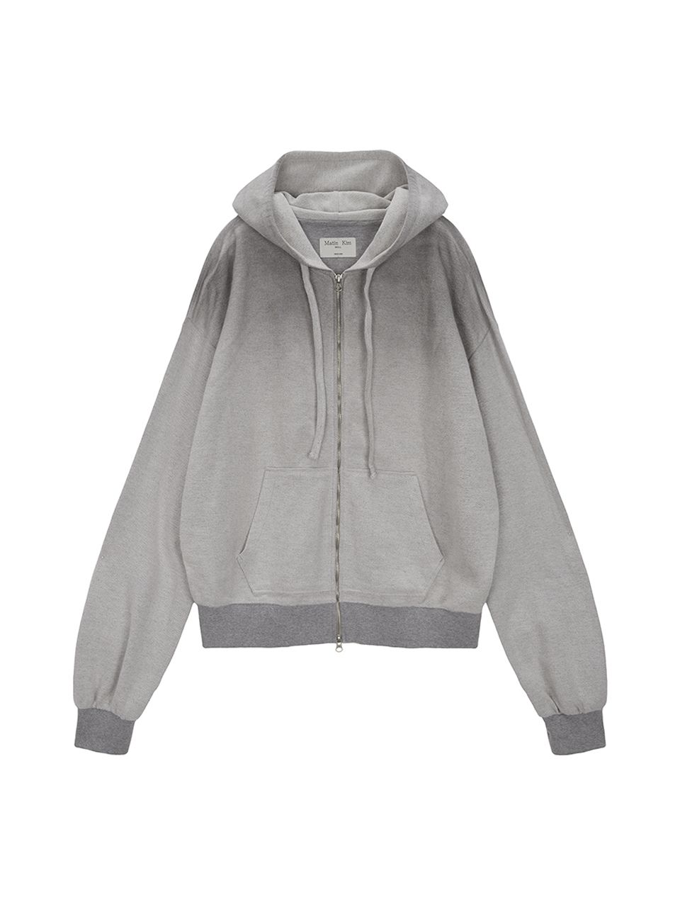 ☆Matin Kim☆SLEEVE STRING DETAIL HOODY ZIP UP
