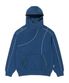 LM BLOCKING REFLECTIVE PIPING NYLON MIX HOODIE (BLUE)