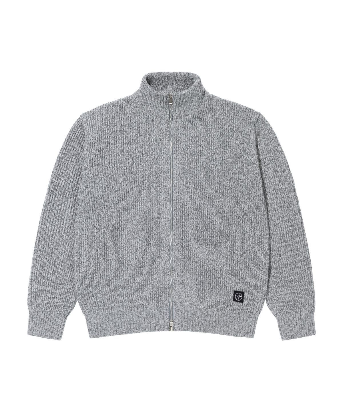 록히드마틴(LOCKHEED MARTIN) LM MELANGE FULL ZIPUP SWEATER (GREY)