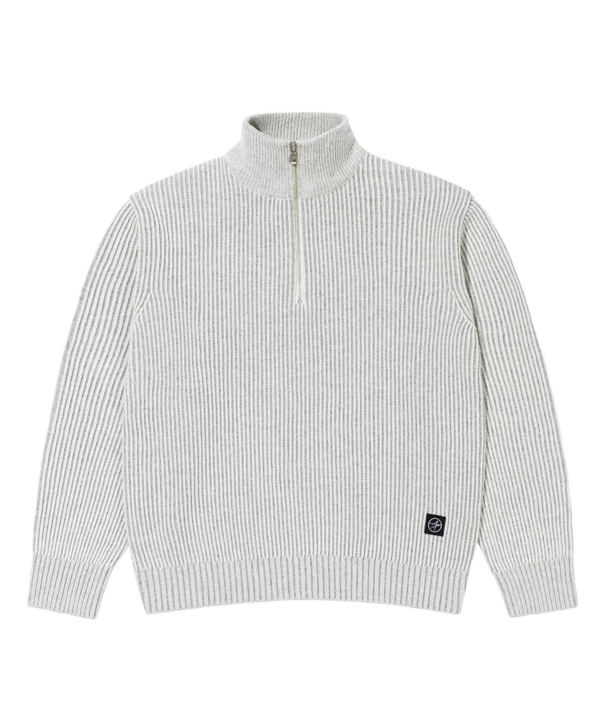 록히드마틴(LOCKHEED MARTIN) LM CONTRAST HALF ZIPUP SWEATER (WHITE)