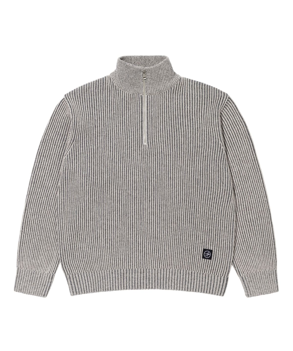록히드마틴(LOCKHEED MARTIN) LM CONTRAST HALF ZIPUP SWEATER (CHARCOAL)