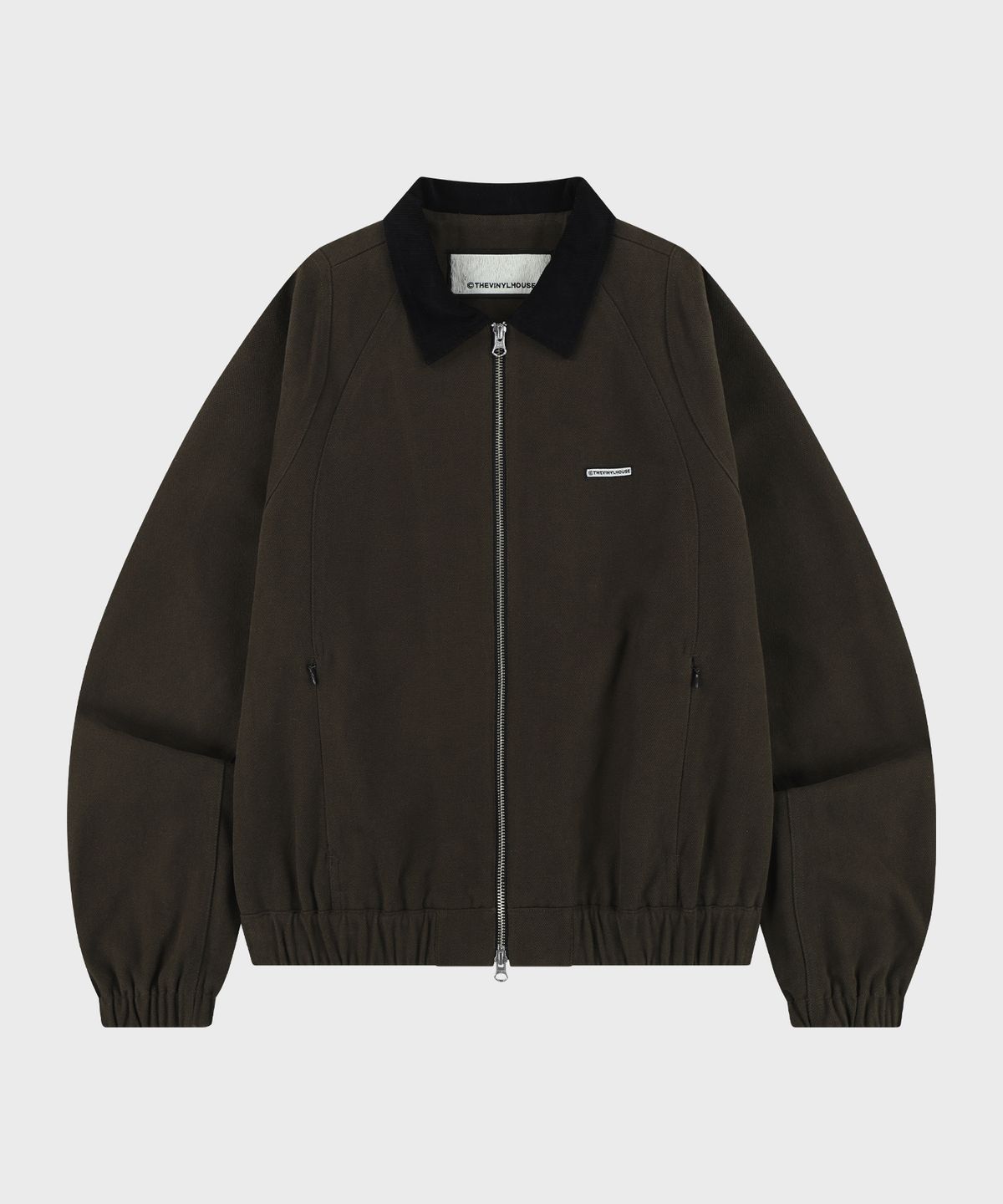 더바이닐하우스(THEVINYLHOUSE) BLOUSON JACKET CHARCOAL