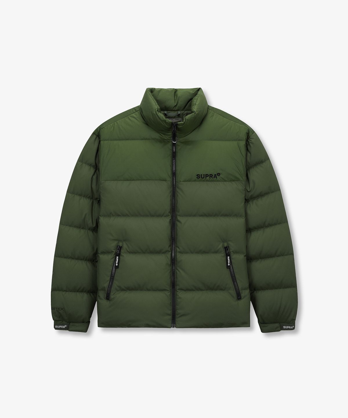 수프라(SUPRA) 하이넥 숏 다운 자켓(KHAKI)
