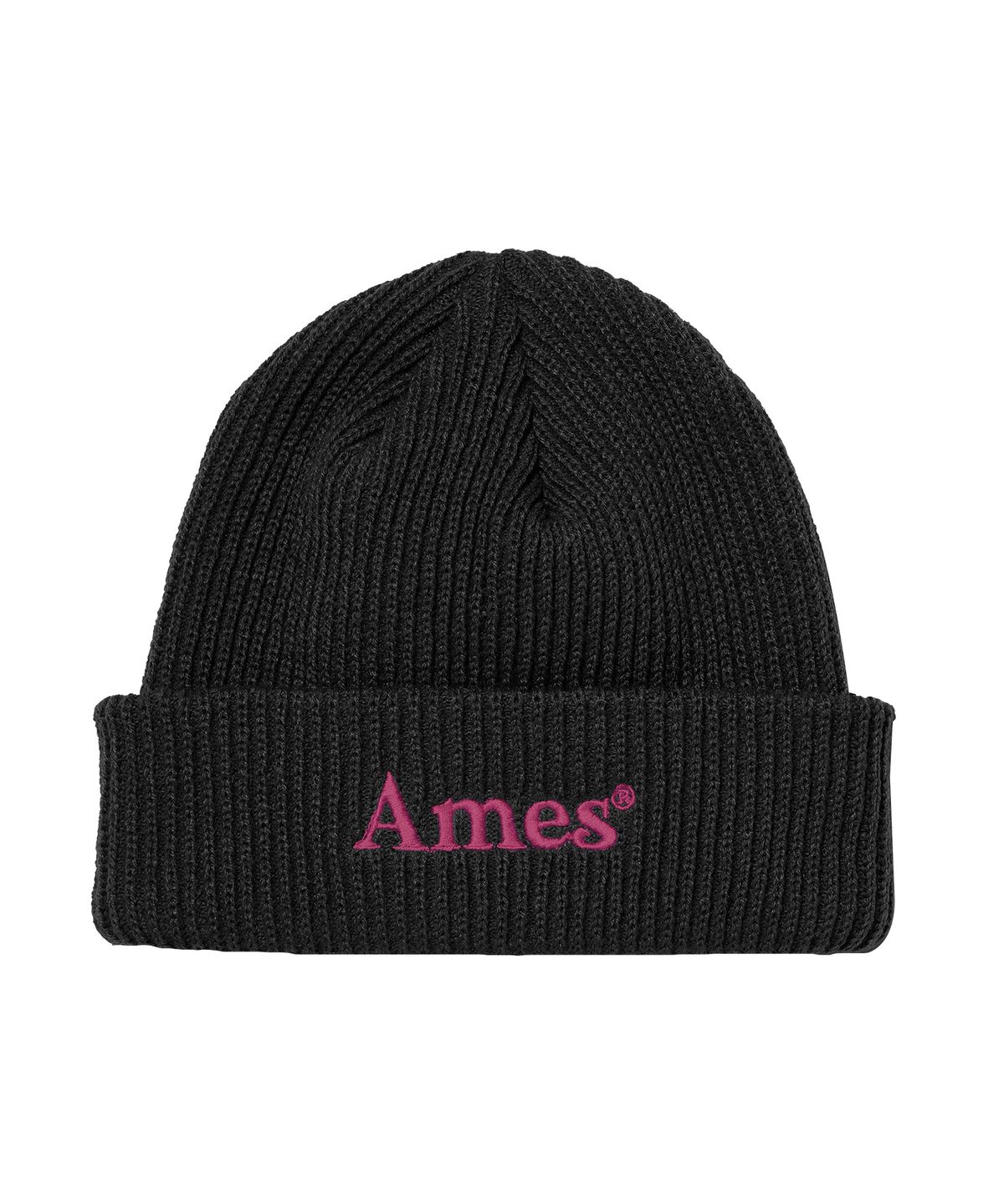 아메스 월드와이드(AMES-WORLDWIDE) BASIC LOGO BEANIE CHARCOAL