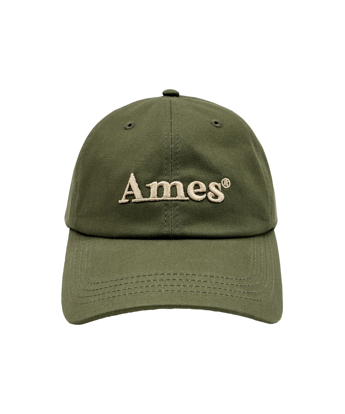 아메스 월드와이드(AMES-WORLDWIDE) BASIC LOGO BALL CAP KHAKI